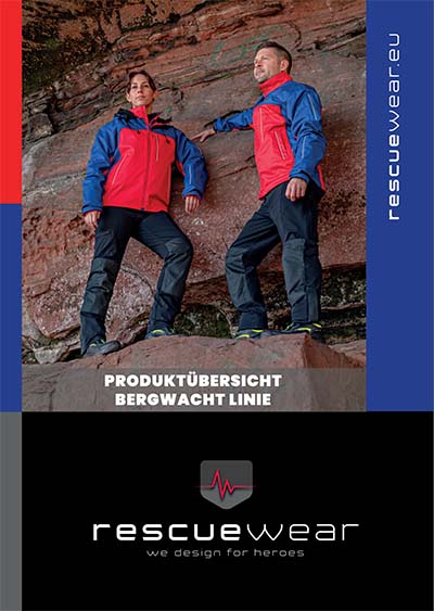 rescuewear bergwacht linie flyer